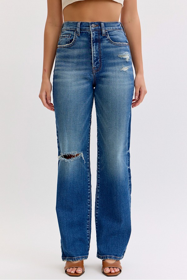 Super High Rise Dad Jean